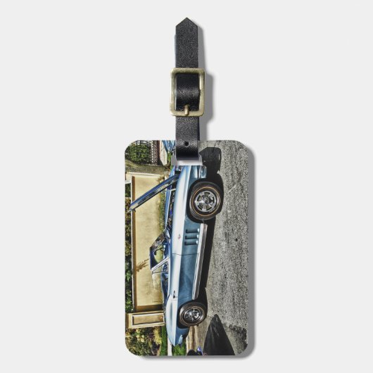 Chevrolet Corvette 1966 Bagagelabel (Voorkant verticaal)