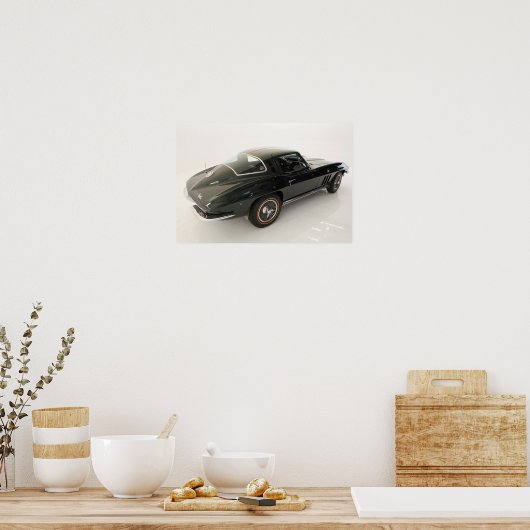 Chevrolet Corvette 1967 Poster (Keuken)