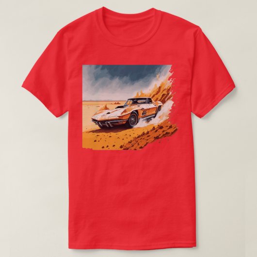 Chevrolet Corvette 1967 T-shirt (Design voorkant)