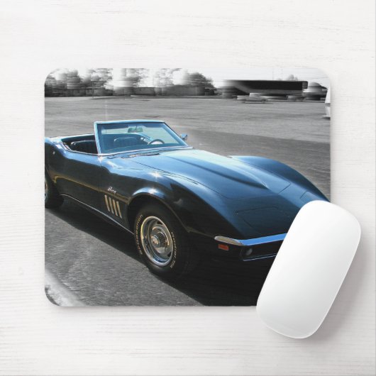 Chevrolet Corvette 1969 Stingray Mousepad Muismat (Met muis)