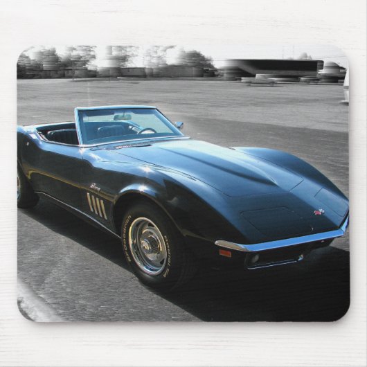 Chevrolet Corvette 1969 Stingray Mousepad Muismat (Voorkant)