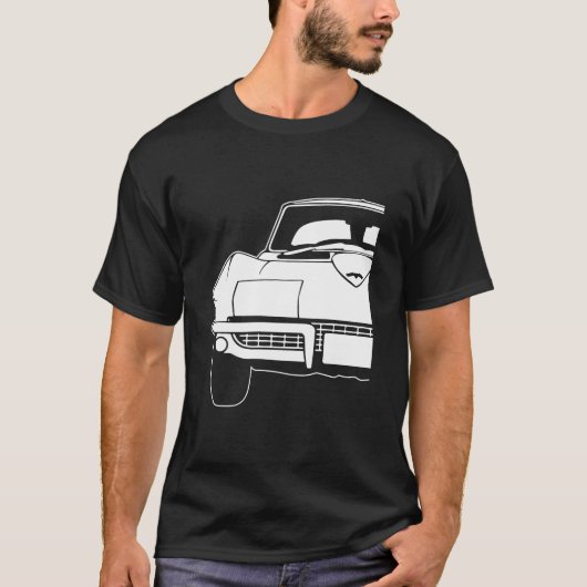 Chevrolet Corvette 1976 C2 3 T-shirt (Voorkant)