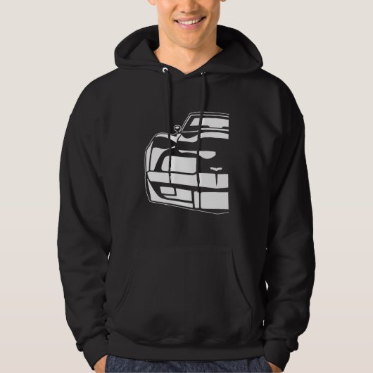 Chevrolet Corvette 1979 C3 3 Hoodie (Voorkant)