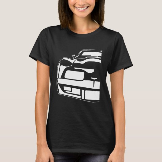 Chevrolet Corvette 1979 C3 3 T-shirt (Voorkant)