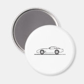 Chevrolet Corvette 1980-82 Magneet (Voorkant / Achterkant)