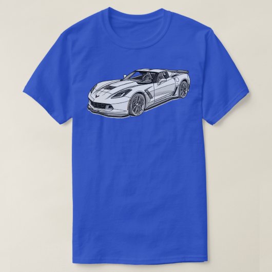 Chevrolet Corvette 3 T-shirt (Design voorkant)