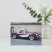 Chevrolet Corvette Briefkaart (Staand voorkant)