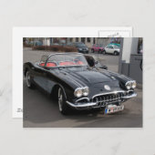 Chevrolet Corvette Briefkaart (Voorkant / Achterkant)