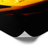 Chevrolet Corvette C7.R Voorkant Uitzicht Poster (Hoek)