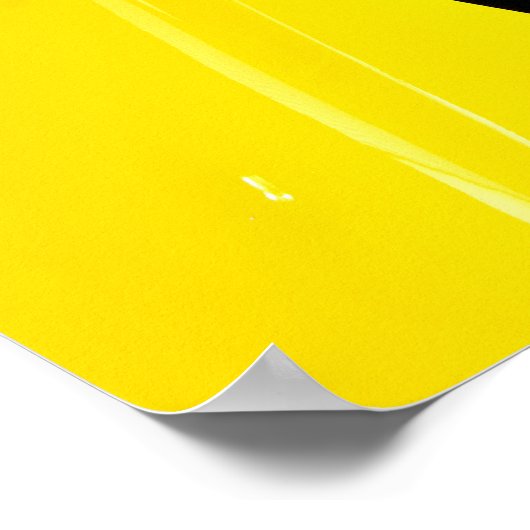 Chevrolet Corvette C7.R Voorkant Uitzicht Poster (Hoek)