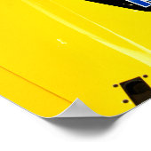 Chevrolet Corvette C7.R Voorkant Uitzicht Poster (Hoek)