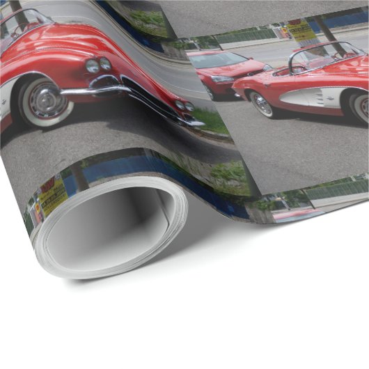 Chevrolet Corvette Cadeaupapier (Rol Hoek)