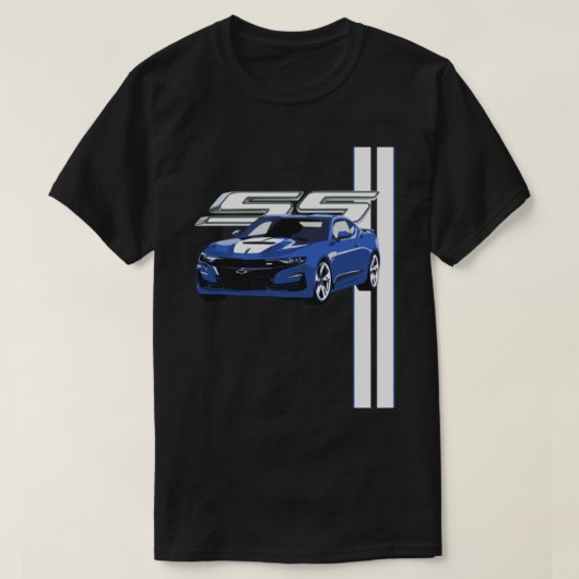 Chevrolet Corvette camaro chevy ss super street bl T-shirt (Design voorkant)