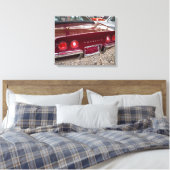 Chevrolet Corvette Canvas Afdruk (Insitu (Slaapkamer))