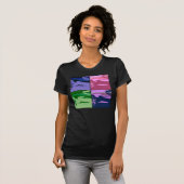 Chevrolet Corvette Pop Art T-shirt (Voorkant volledig)