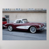 Chevrolet Corvette Poster (Voorkant)