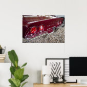 Chevrolet Corvette Poster (Thuiskantoor)