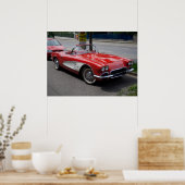 Chevrolet Corvette Poster (Keuken)