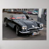 Chevrolet Corvette Poster (Voorkant)