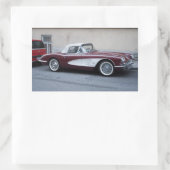 Chevrolet Corvette Rechthoekige Sticker (Tas)