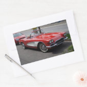 Chevrolet Corvette Rechthoekige Sticker (Envelop)