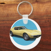 Chevrolet Corvette Sleutelhanger (Voorkant)