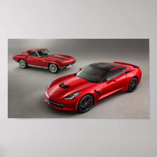 Chevrolet Corvette Stingray 2014 Poster