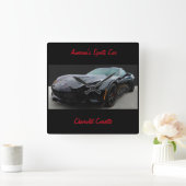 Chevrolet Corvette Vierkante Klok (Huis)