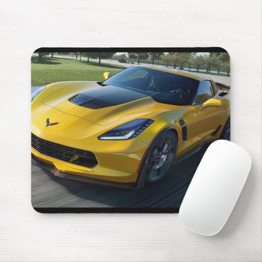 Chevrolet Corvette Z06 Mousepad Muismat (Met muis)