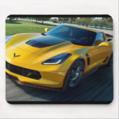 Chevrolet Corvette Z06 Mousepad Muismat (Voorkant)