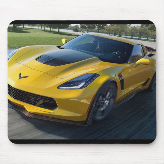 Chevrolet Corvette Z06 Mousepad Muismat (Voorkant)