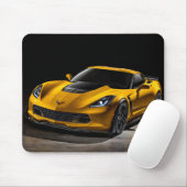 Chevrolet Corvette Z06 Mousepad Muismat (Met muis)