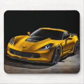 Chevrolet Corvette Z06 Mousepad Muismat (Voorkant)