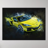 Chevrolet Corvette Z06 Poster (Voorkant)