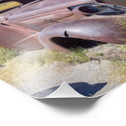 Chevrolet Coupe 1937 Foto Afdruk (Hoek)