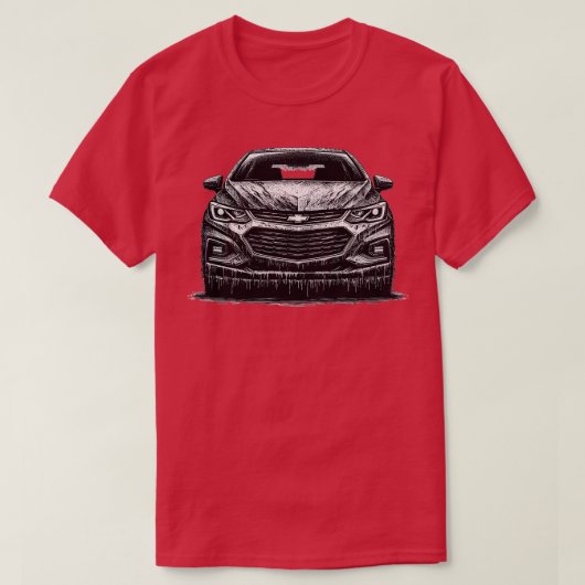 Chevrolet Cruze 2 T-shirt (Design voorkant)