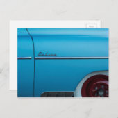 Chevrolet Deluxe Blue Fender Briefkaart (Voorkant / Achterkant)