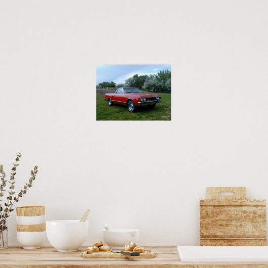 Chevrolet El Camino 1967 Poster (Keuken)