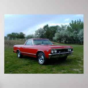 Chevrolet El Camino 1967 Poster