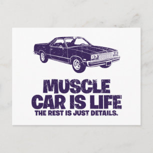 Chevrolet El Camino 1977 Briefkaart