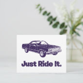Chevrolet El Camino 1977 Briefkaart (Staand voorkant)