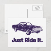 Chevrolet El Camino 1977 Briefkaart (Voorkant / Achterkant)