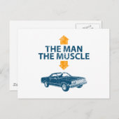 Chevrolet El Camino 1977 Briefkaart (Voorkant / Achterkant)