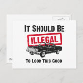 Chevrolet El Camino 1977 Briefkaart (Voorkant / Achterkant)