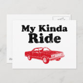 Chevrolet El Camino 1977 Briefkaart (Voorkant / Achterkant)