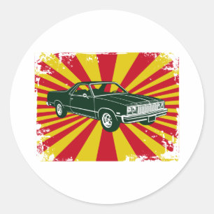 Chevrolet El Camino 1977 Ronde Sticker