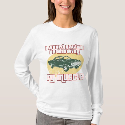 Chevrolet El Camino 1977 T-shirt (Voorkant)