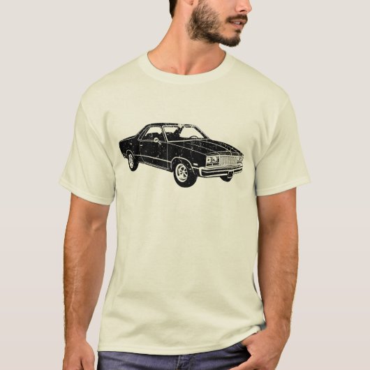 Chevrolet El Camino 1977 T-shirt (Voorkant)