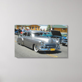 Chevrolet Fleetline Poster 1950 Canvas Afdruk