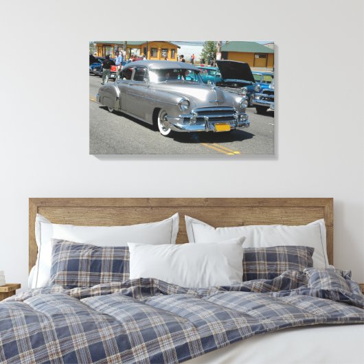 Chevrolet Fleetline Poster 1950 Canvas Afdruk (Insitu (Slaapkamer))